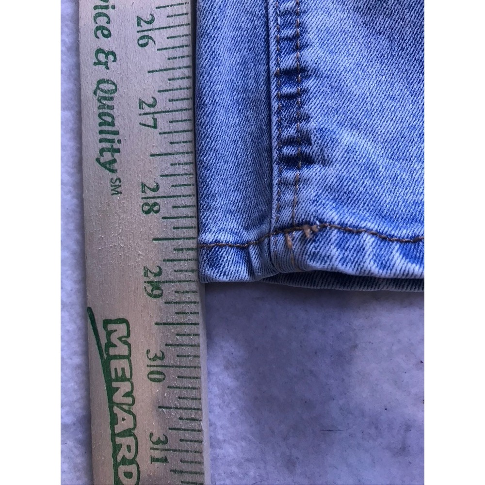 Frye Straight Leg Jeans Womens 4/27 Blue High Rise Stretch Denim - Picture 7 of 11